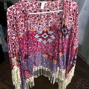 Patterned Cardigan